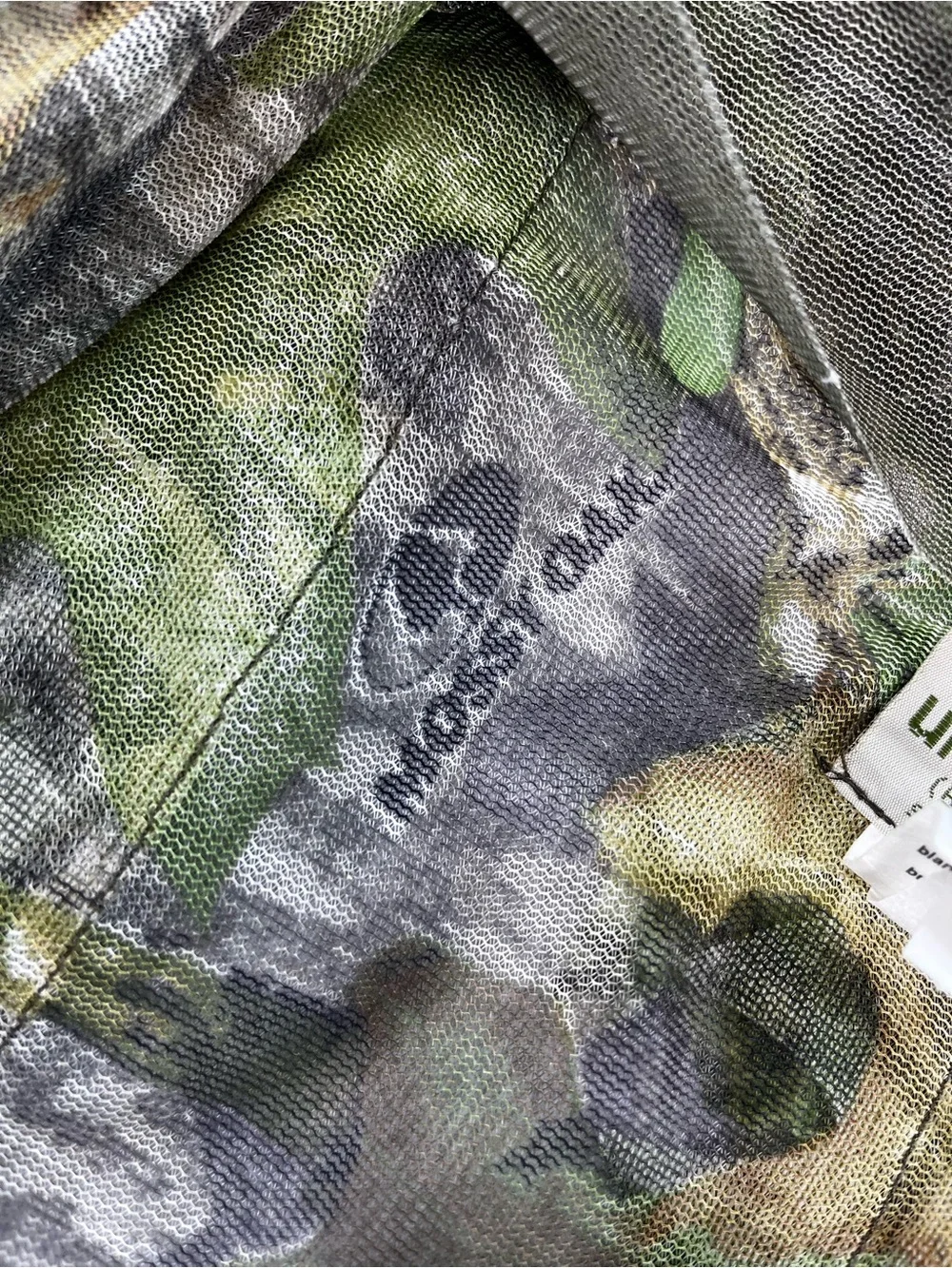 Mossy Oak Ghillie Suit Mens Small Medium Underbrus Full Zip Hoodie Hunting